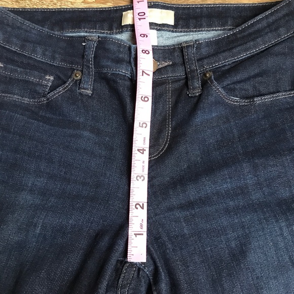 Banana Republic slim bootcut dark wash jeans 27S - Picture 4 of 7